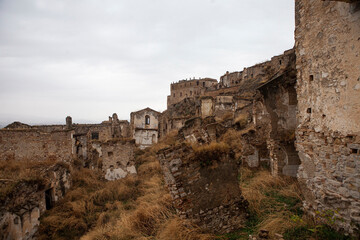 Craco is Italy&rsquo;s "Ghost town" in Basilicata. It was abandoned after earthquakes triggered landslides, causing homes on the hillsides to slide and crumble.