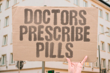 "Doctors Prescribe Pills" Physicians provide antiretroviral medication daily. DOCTORS. PHYSICIANS. PRESCRIPTIONS. MEDICATION. PILLS.