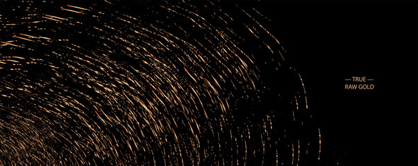 Abstract wooden texture showcasing natural tree rings with gold accents, flowing lines, and elegant patterns perfect for luxury invitation templates.