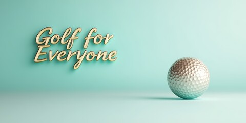 luxury golf course design, a modern pastel-themed clay-style golf green with soft lighting and chic typography for a luxurious feel