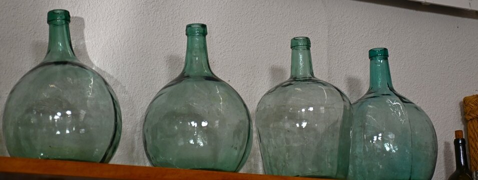 garrafa de cristal 