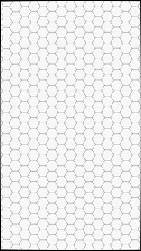 Simple black and white hexagonal background for backdrop and presentation or social media shorts