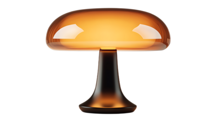 Modern Mushroom Lamp Warm Glow Minimalist Design