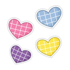 Vector Heart Icon In Multiple Colors