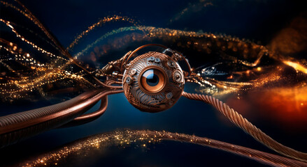 Futuristic mechanical device that can do incredible things