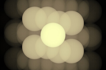 imaginatory lush fractal texture generated image abstract background