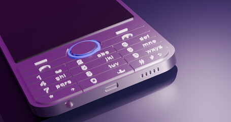 3d render mobile phone background wallpaper