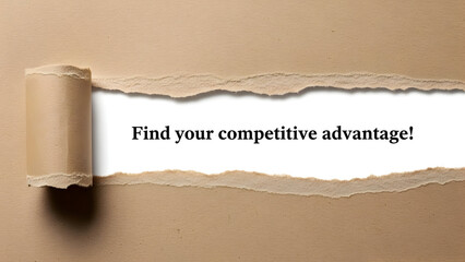 Unveiling opportunities, discover hidden potential, and find your competitive advantage by exploring new possibilities for success in your industry!