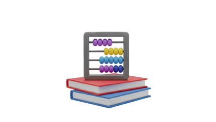 Abacus on Stack of Books
