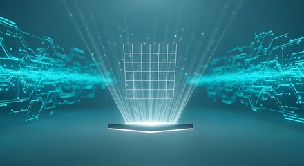 Technology  Background AI Image