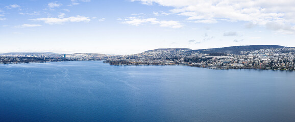 Z&uuml;richsee im Januar