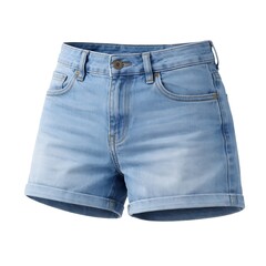 Blue Denim Shorts Fashion