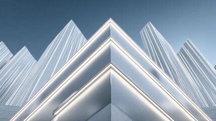 Modern Geometric Architecture Building Design