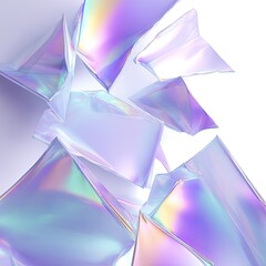 Abstract Holographic Geometric Shapes