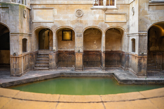The Roman Baths in Bath, England