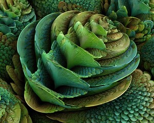 Abstract Floral Pattern Design