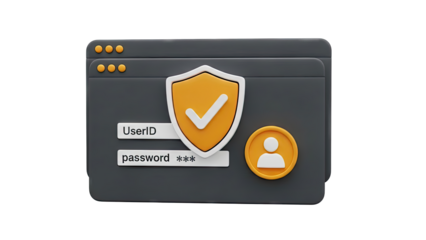 Secure Login and User Authentication Concept
