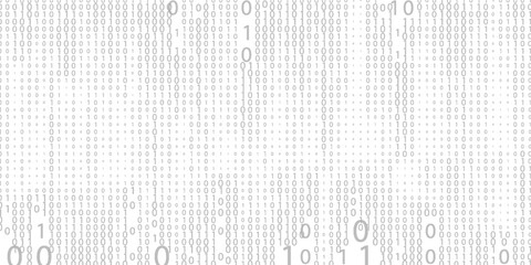Stream binary code. Binary code matrix. Background on screen from numbers 0 and 1. Computer matrix. Numbers on screen. Binary code. Graphic data, decryption, algorithm, encryption element.