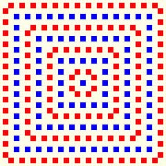 Checks wallpaper. Seamless geometric pattern. Squares background. Polygons ornament. Geometrical motif. Mosaic digital paper. Textile print. Web design. Vector art work