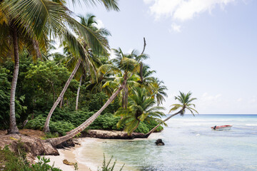 Carribean sea landscape, Dominican Republic
