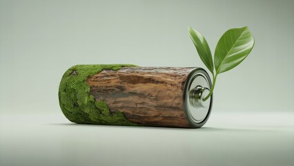 Wooden Eco-Friendly Battery Concept