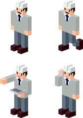 男性現場監督①