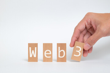 There is wood block with the word Web3. It is as an eye-catching image.