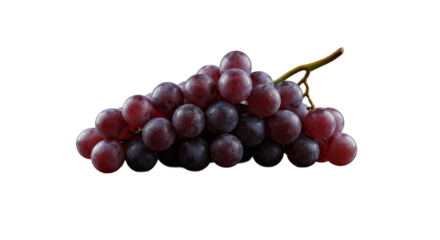 Luscious Grapes: A cluster of ripe, juicy grapes, a natural, healthy food choice, a delightful fruit, perfect for snacks and culinary creativity.