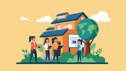 Sustainable Housing Initiative Promoting Environmental Awareness and Community Engagement