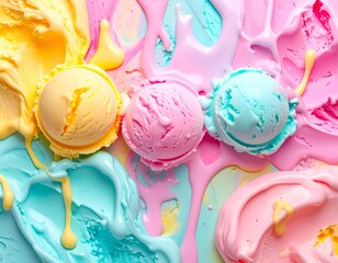 ice cream background