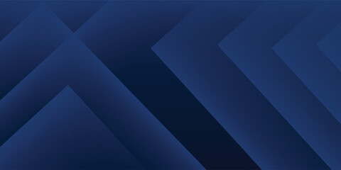 Fototapeta premium Abstract blue background. Geometric triangle background. Hexagon pattern. Vector background.