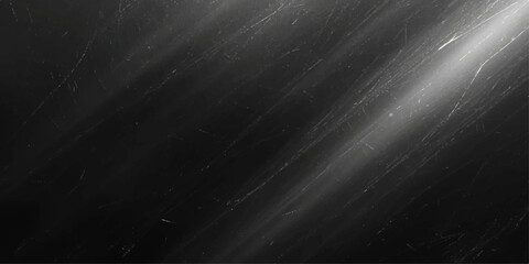 Dark grunge texture of black and white chalk on a chalkboard resembles a stormy night sky with smoke clouds and faint moon light