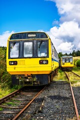 Obraz premium Whitrope Station, Waverley Line, Waverley Route, Whitrope Tunnel, Scottish Borders, Scotland, UK