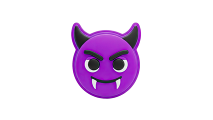 Purple Devil Emoji