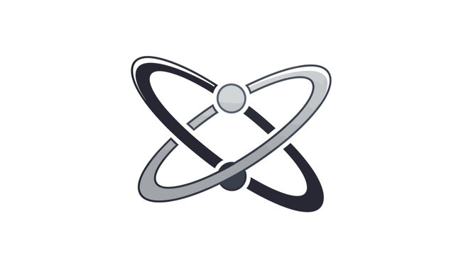 Abstract Molecular Design Representing Connection, Interrelation, And Technological Advancement