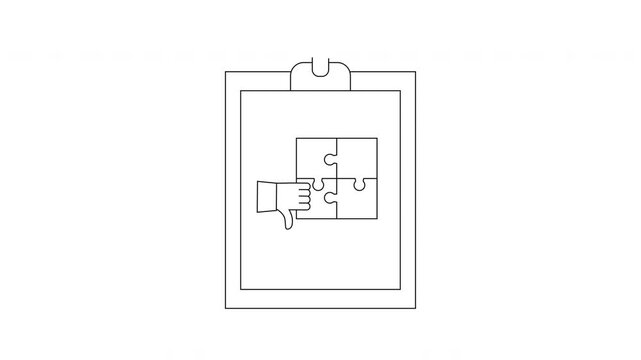 Clipboard Puzzle Failure - Concept of Incomplete Solutions.