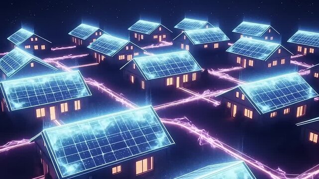 Solar Powered Community A Vision of Sustainable Energy Future.