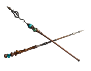 Crossed arrows illustration on transparent background for design and visual communication