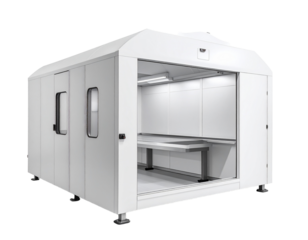 Isometric isolated building illustration with transparent background