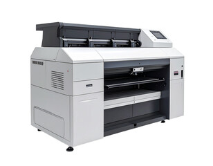 Office printer isolated on transparent background for design element