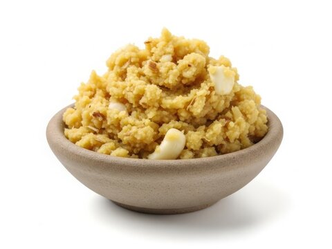Jahe halus Ginger Garlic Paste Isolated on White