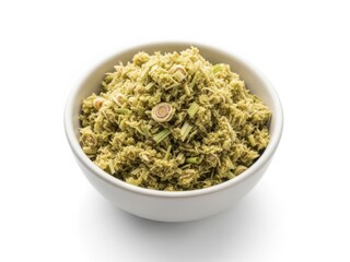 Serai Halus Lemongrass Paste Isolated on White