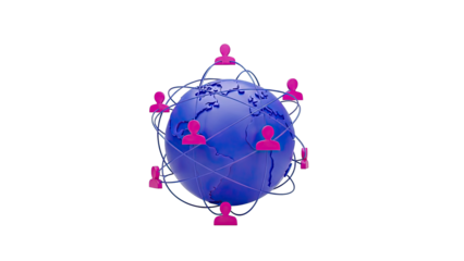 Global Network of People and Connections