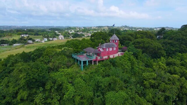 Gun Hill Signal Station is a military outpost in St. George Parish, Barbados. This is the largest signal station in Barbados. 