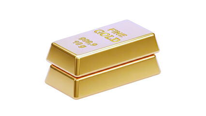 Stack of 10g Fine Gold Bars