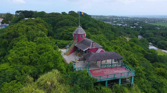 Gun Hill Signal Station is a military outpost in St. George Parish, Barbados. This is the largest signal station in Barbados. 