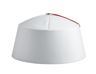 White capsule shape isolated on transparent background design element