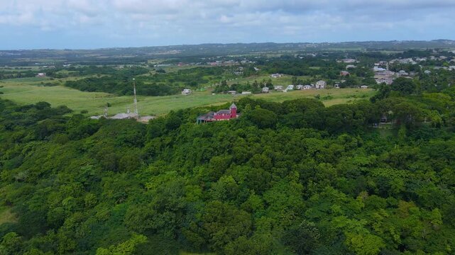Gun Hill Signal Station is a military outpost in St. George Parish, Barbados. This is the largest signal station in Barbados. 