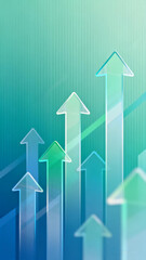 blue arrow background