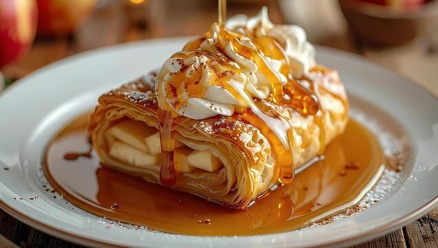 Exquisite Apple Strudel Delight: A Culinary Journey of Sweetness and Exquisite Flavors